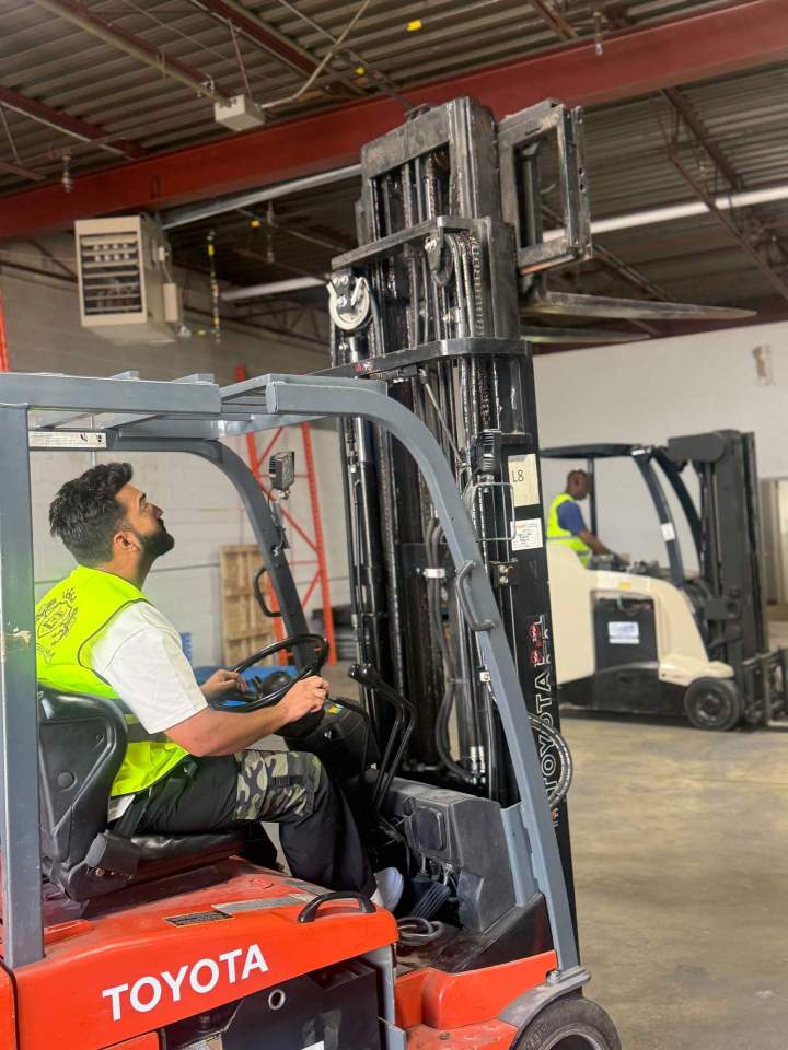 Forklift training warehouse Mississauga